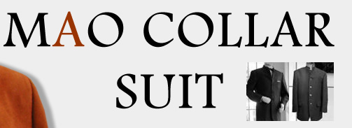 MAO COLLAR SUIT